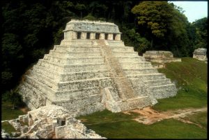 (Temple of the Inscriptions, Palenque, Mexico)