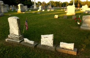 (Gravesite of Adin Newton and Family,   Akron, New York)