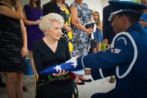 (My Mom at my Dad’s Funeral Service. June 17, 2012 Tampa, FL)